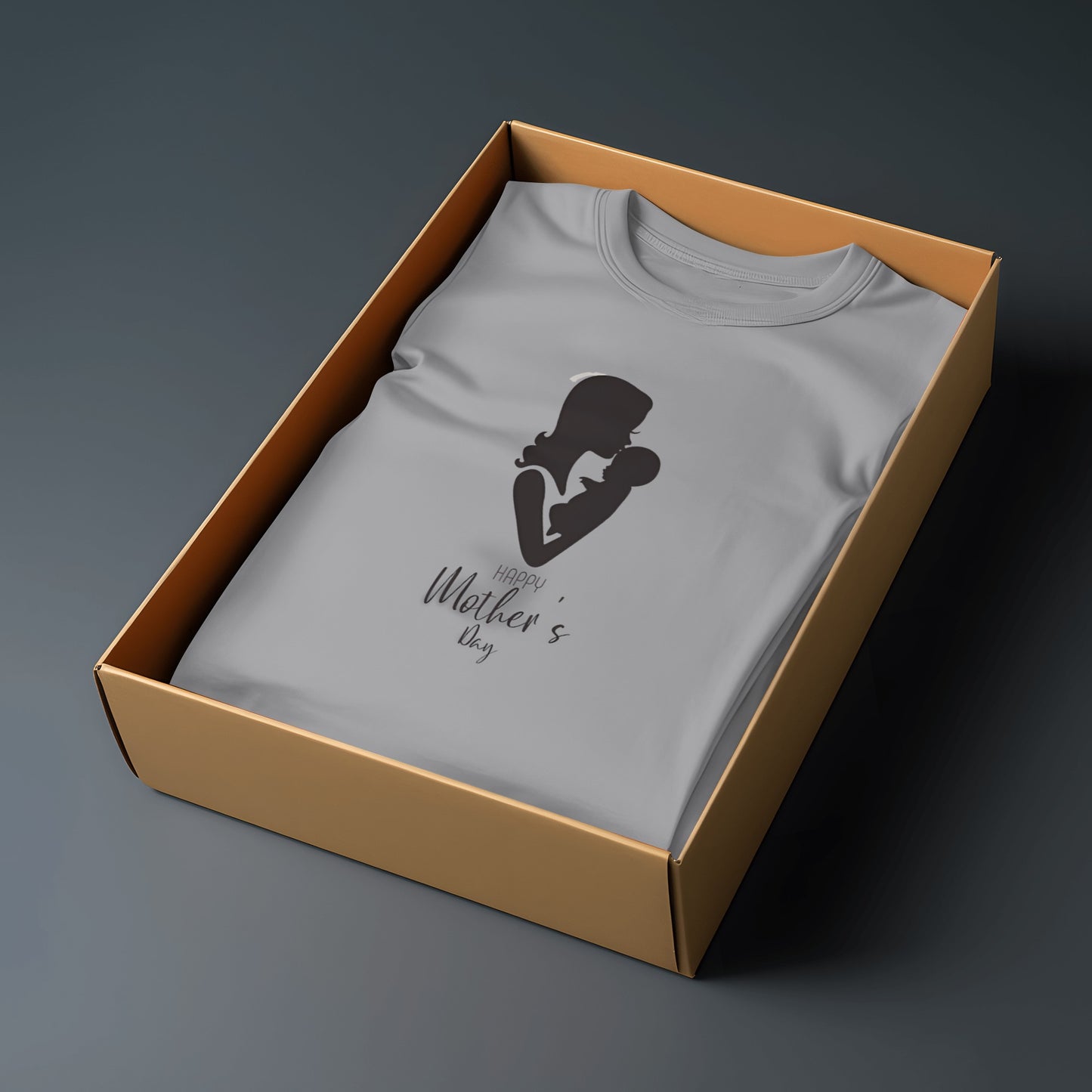 Happy Mother's Day Women's Grey 3/4 Sleeve T-Shirt